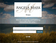 Tablet Screenshot of angelamark.com